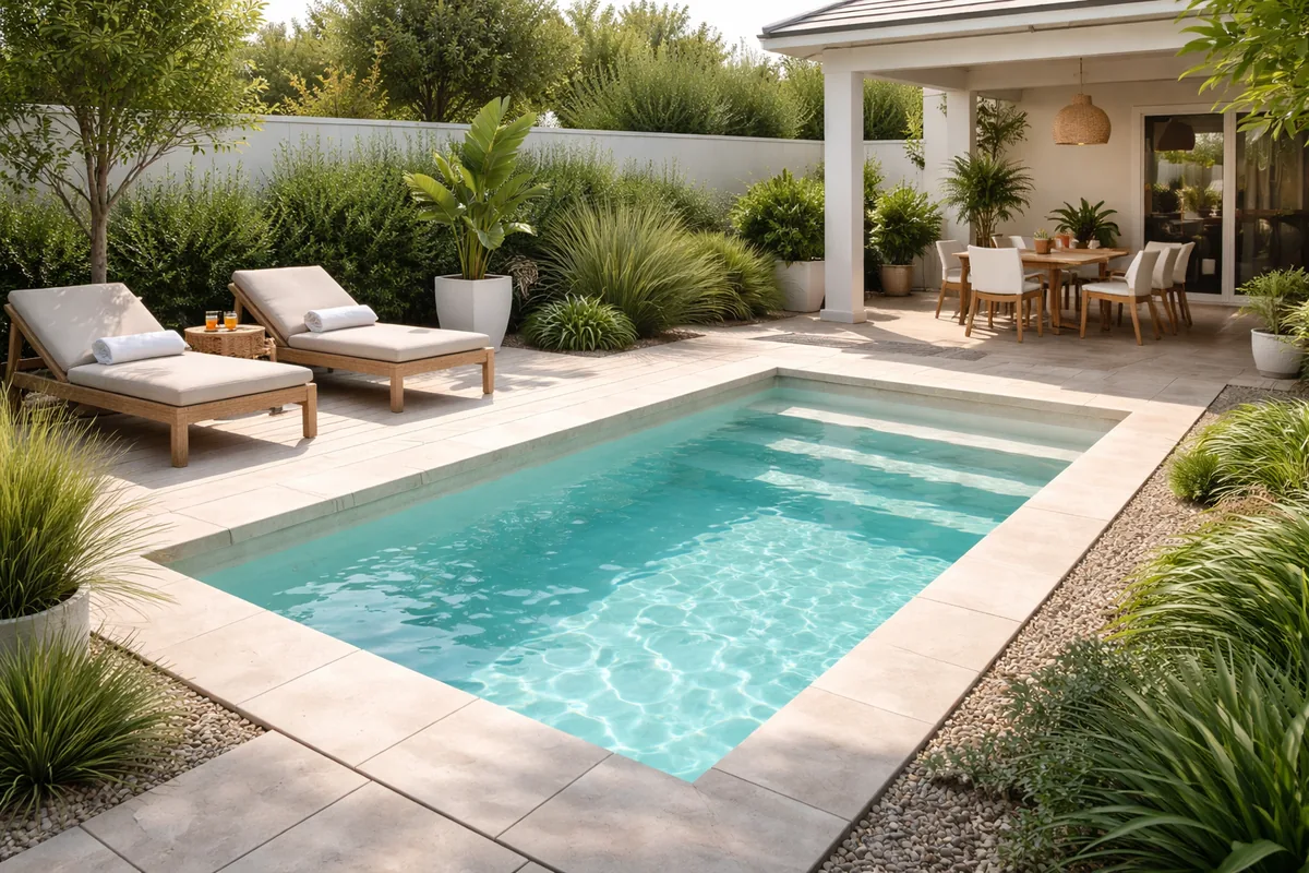 Quel est le prix d'une mini piscine en coque et combien coûte sa pose ?