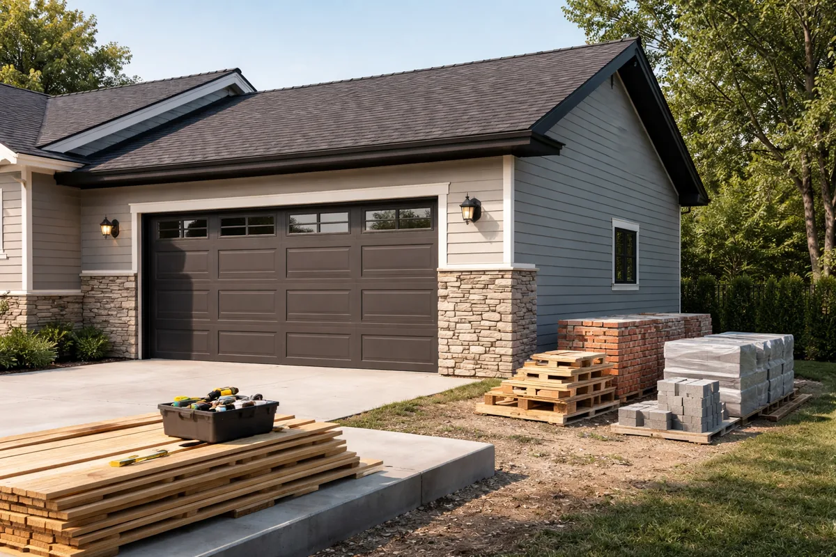 Comment choisir les matériaux pour construire un garage attenant à votre maison