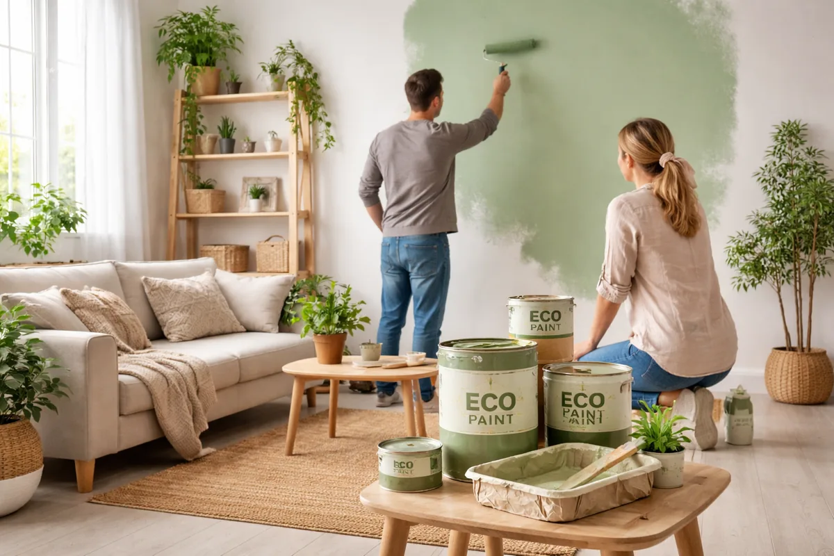 Comment rénover une pièce avec de la peinture écoresponsable
