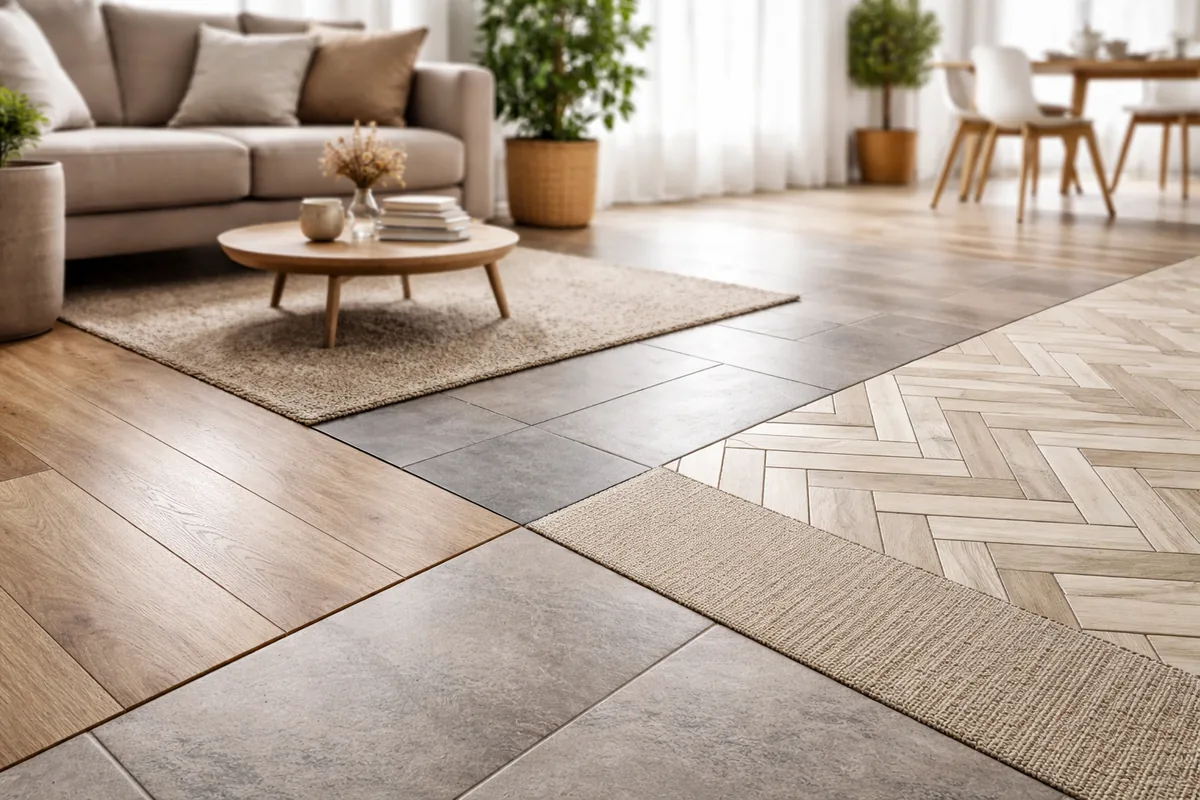 Comparatif des différents types de revêtements de sol pour la maison
